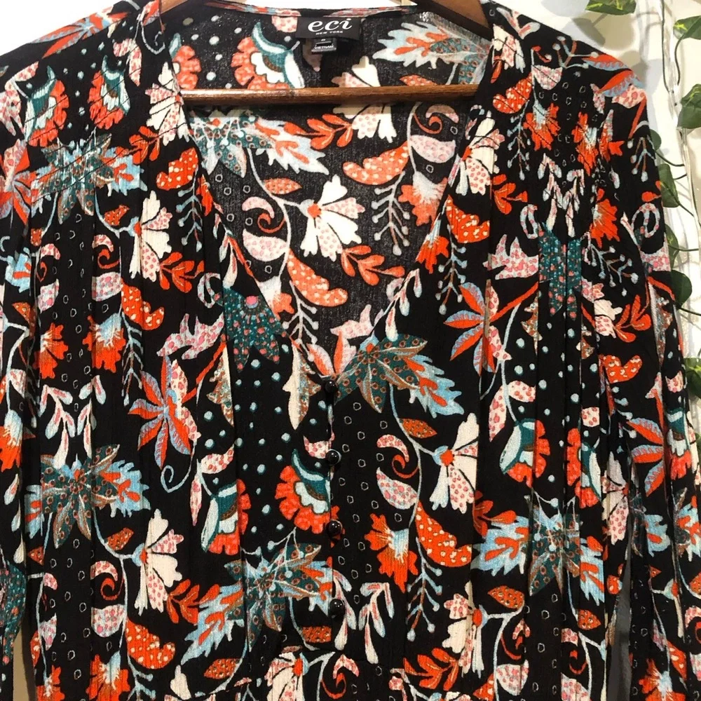 ECI Floral Maxi Dress - Picture 7 of 9